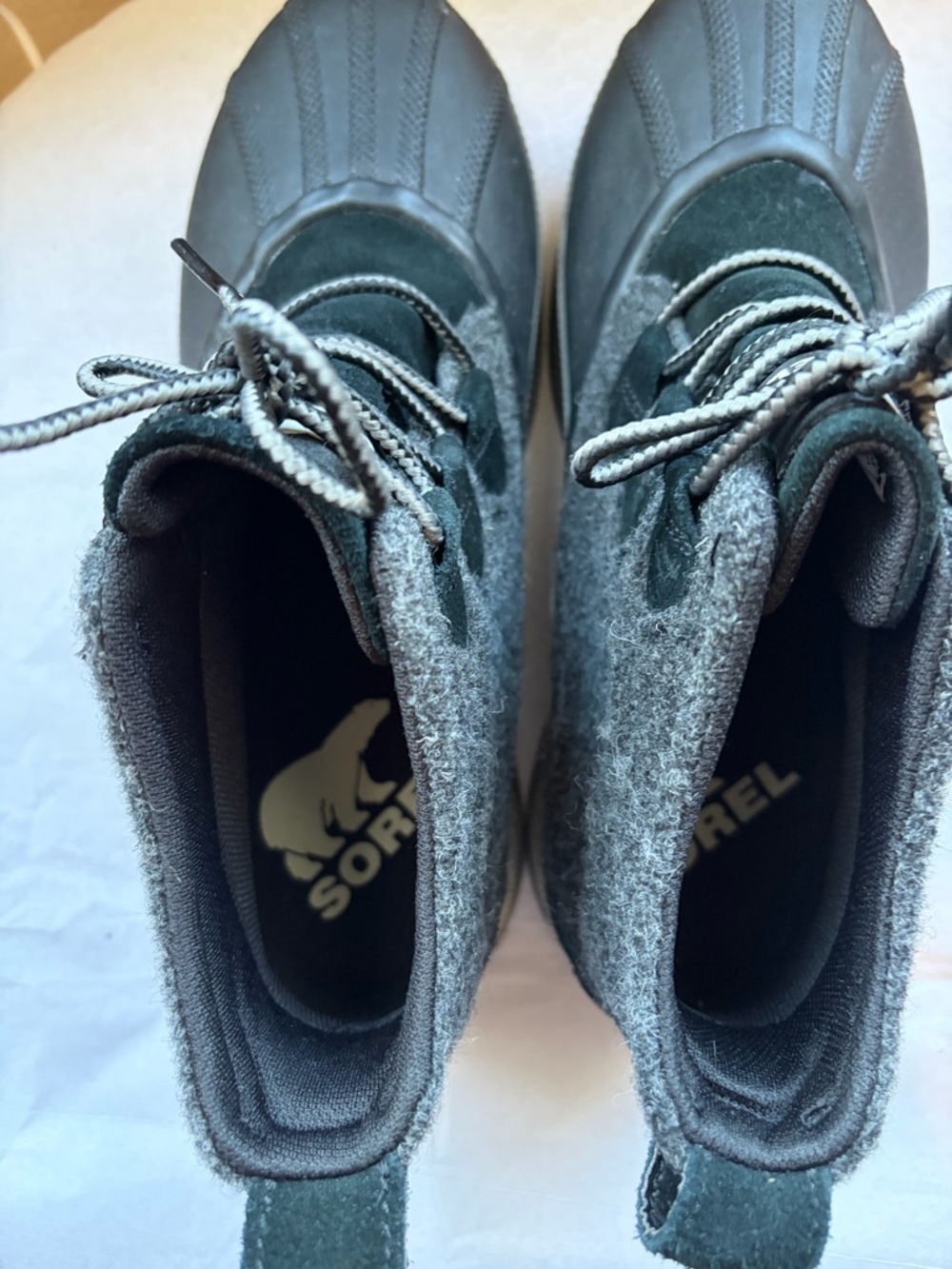 Sorel Out N About III Duck Boot Black Gray Size 9 - Picture 6 of 15